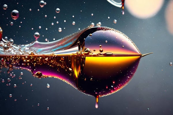 Kunstdruck: (FA 117) Tropfen