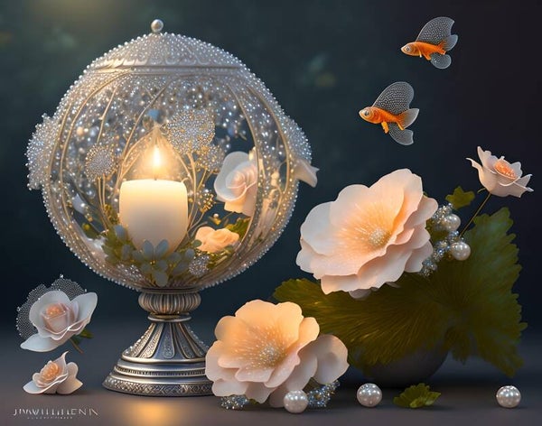 Kunstdruck: (FA 148) Fliegende Goldfische