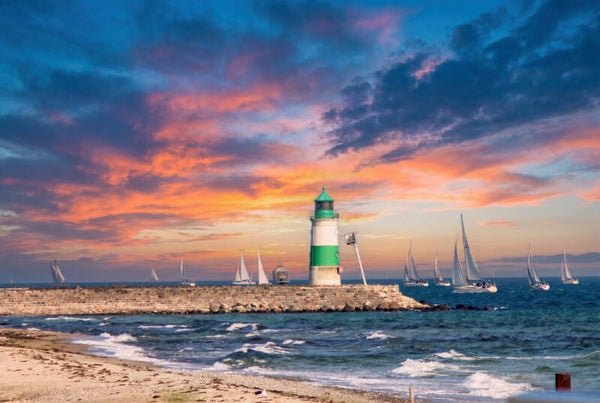 Himmel und Segelboote FM011