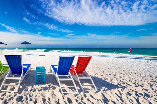 Kunstdruck: (LA 143) White Beach