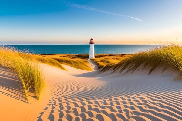 Kunstdruck: (MA 199) Sanddünen