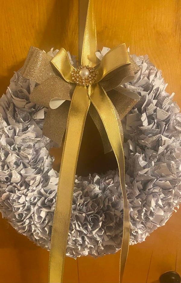 "Arrayed in Gold " Size Medium