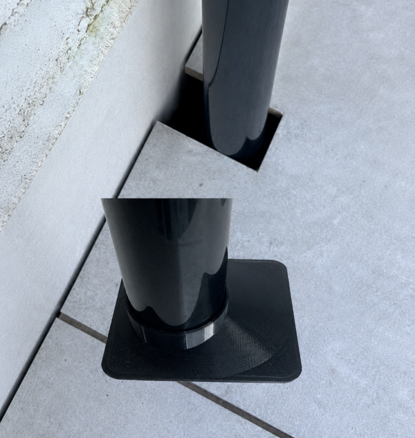 68mm Rainwater downpipe boot cover