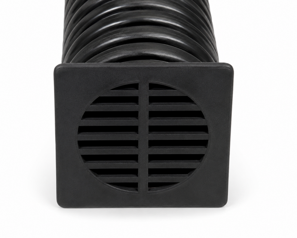 100mm perforated end cap
