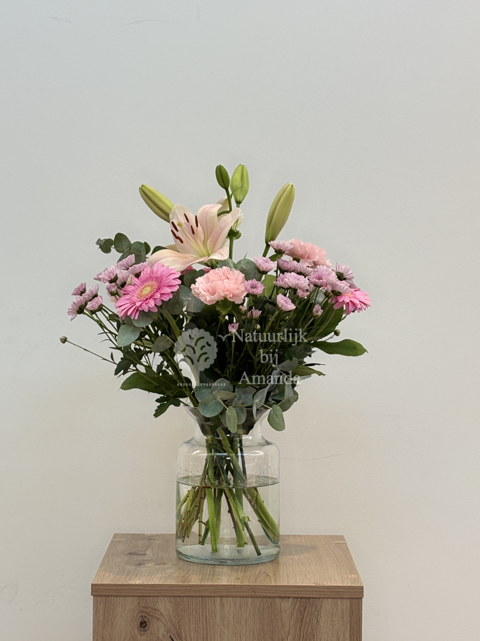 Boeket Klassiek Roze (v.a.)