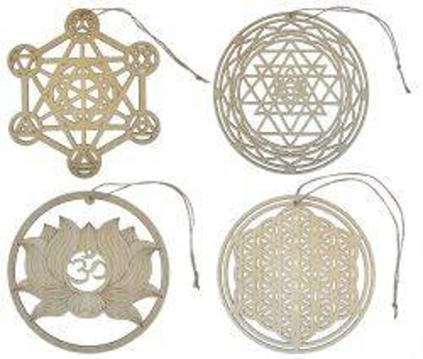 Gelukssymbolen (hangers) 20cm