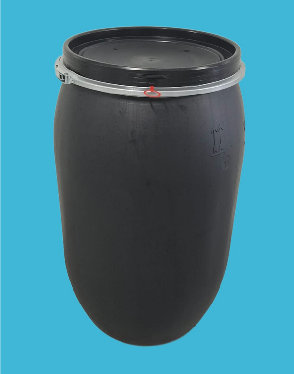 Kunststof dekselvat 220 liter