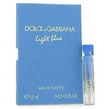 D & G Light Bluewomen Eau De Toilette Spray Vial 0.05 oz