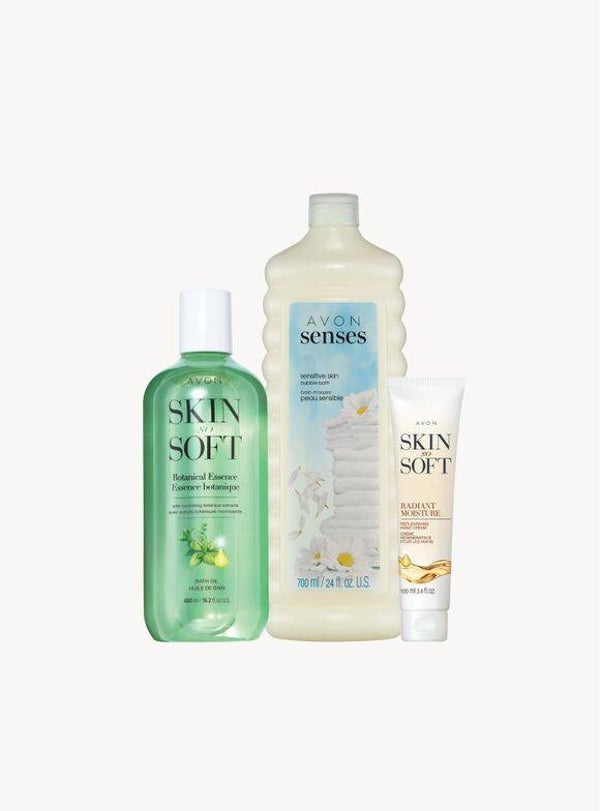 Skin So Soft Bath & Hand Set