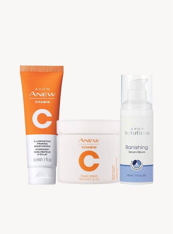 Brightening & Exfoliating Face Set