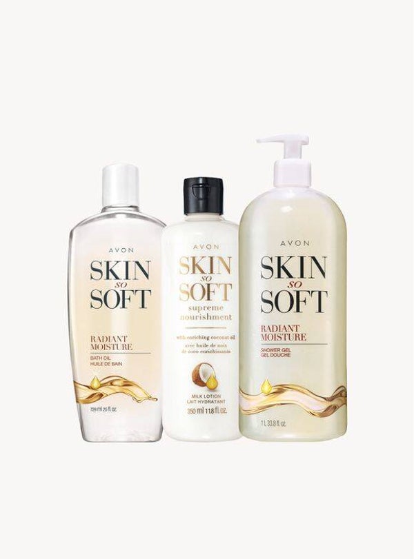 Skin So Soft Radiant Bath & Shower Set