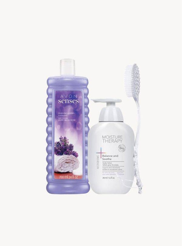 Calming & Moisturizing Bath Set
