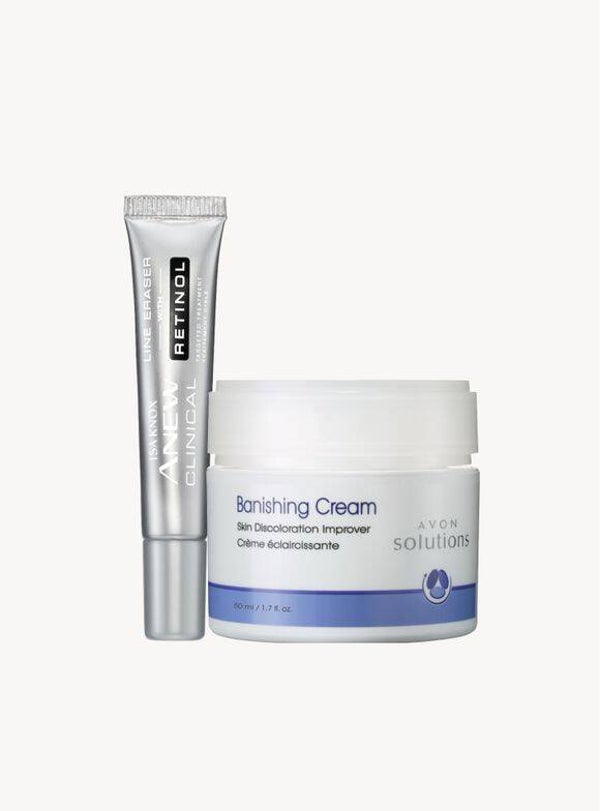 Solutions Banishing Cream & Clinical Line Eraser 2-Piece Set