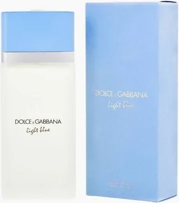 D & G Light Blue Eau De Toilette Spray (New Packaging) 6.7 oz