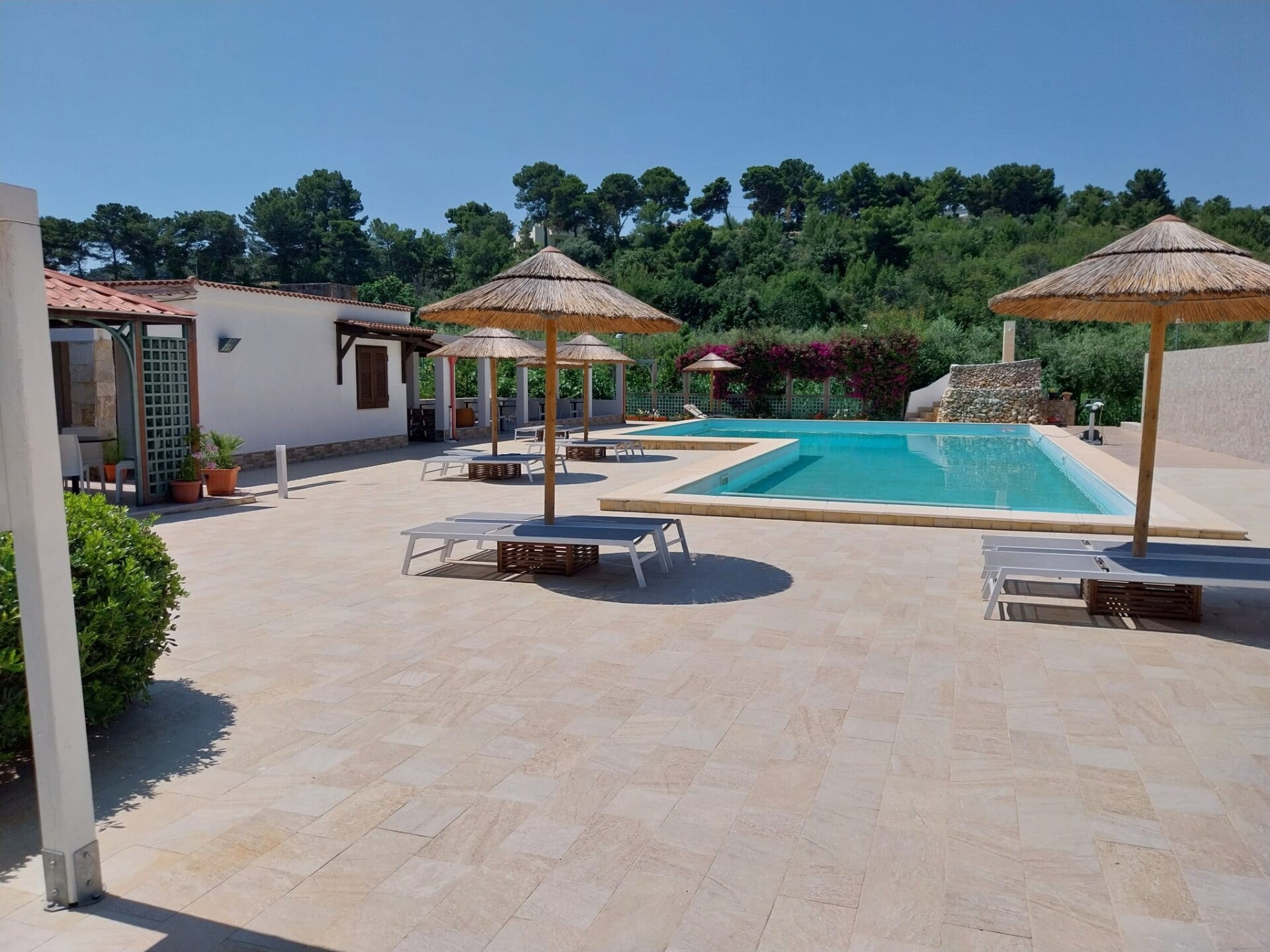 Hotel sul mare a vieste con piscina