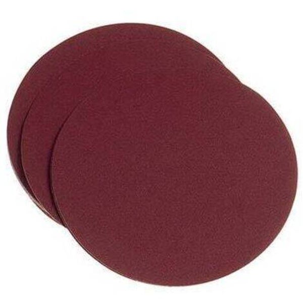 Conf.10 dischi abrasivi diam 125mm Pg con velcro