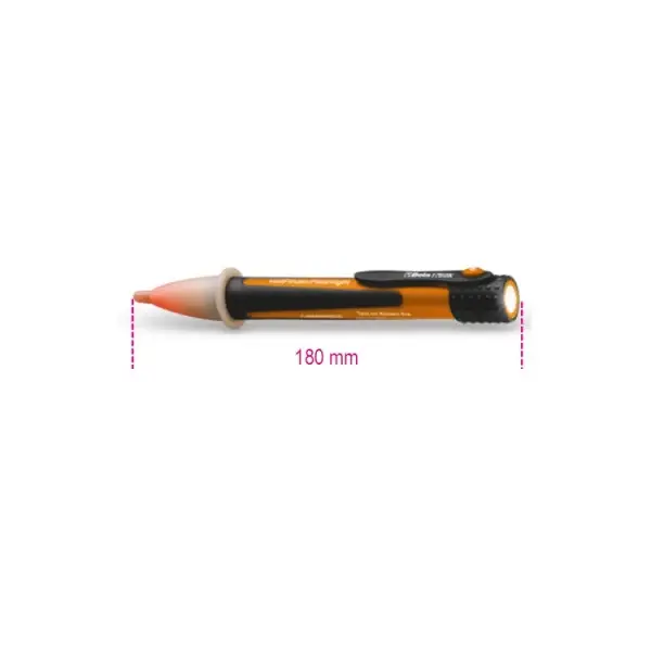 Rilevatore di tensione CA senza contatto con mini-torcia a LED
