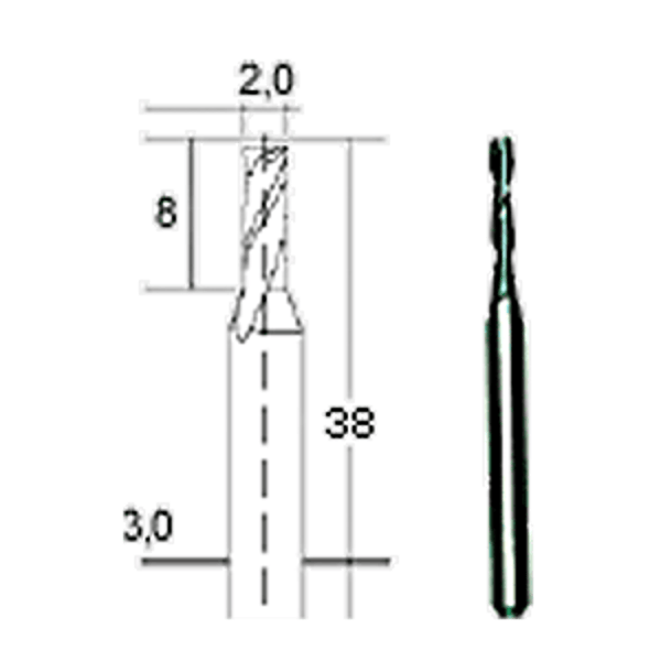 Frese in tungsteno 28759