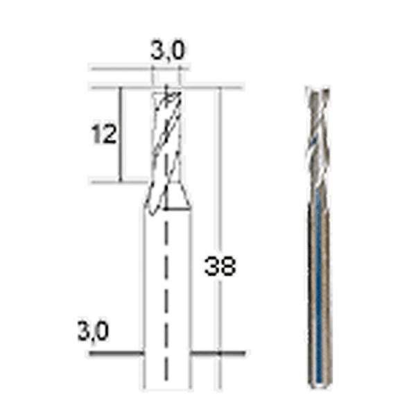 Frese in tungsteno 28761 2PZ