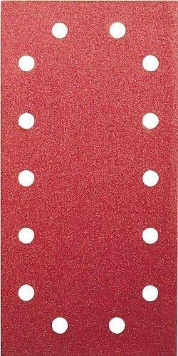 Fogli carta abrasiva 115x230 Bosch grana 80 kit 10pz velcro