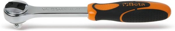 Beta 910/55 - Cricchetto reversibile con attacco quadro maschio 3/8" cromato