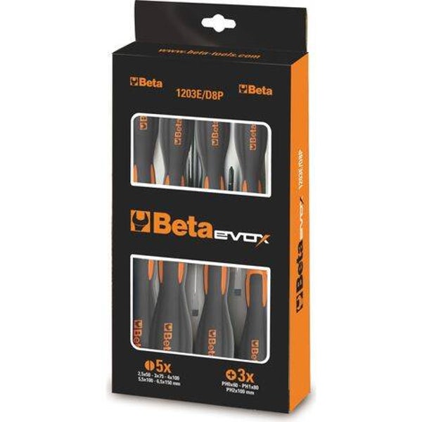 Beta SERIE GIRAVITI 8 PZ. Art. 1203E/D8P