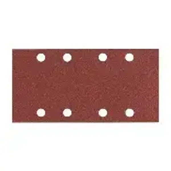 Conf.10pz carta abrasiva 93x185 velcro Makita gr 180