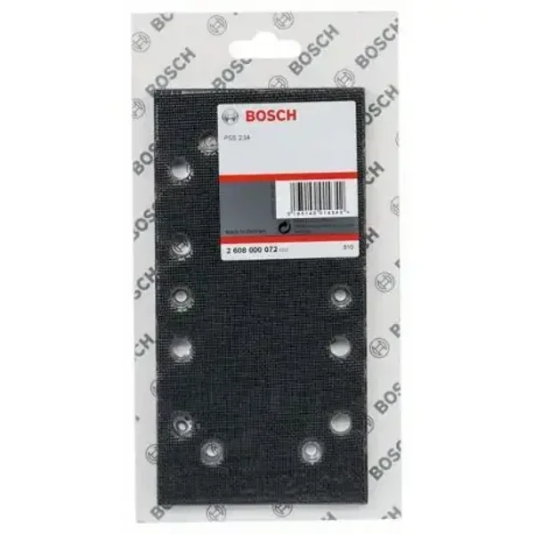 Platorello Bosch con velcro 114x227 2608000106