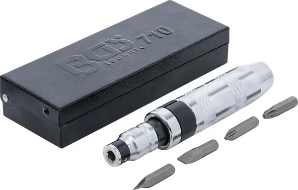 BGS 710 | Set per Avvitatore Ad Impulsi Manuale Con Inserti  5 Pz.