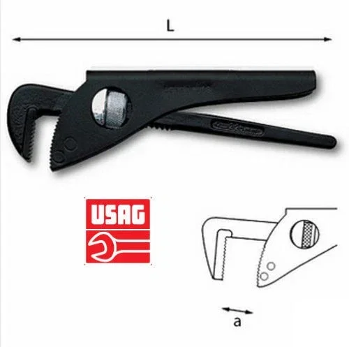 USAG Giratubi modello leggero con ganasce a 90° PROFESSIONALE 308 175mm