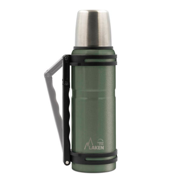 Thermofles met opvouwbaar handvat 1,2L