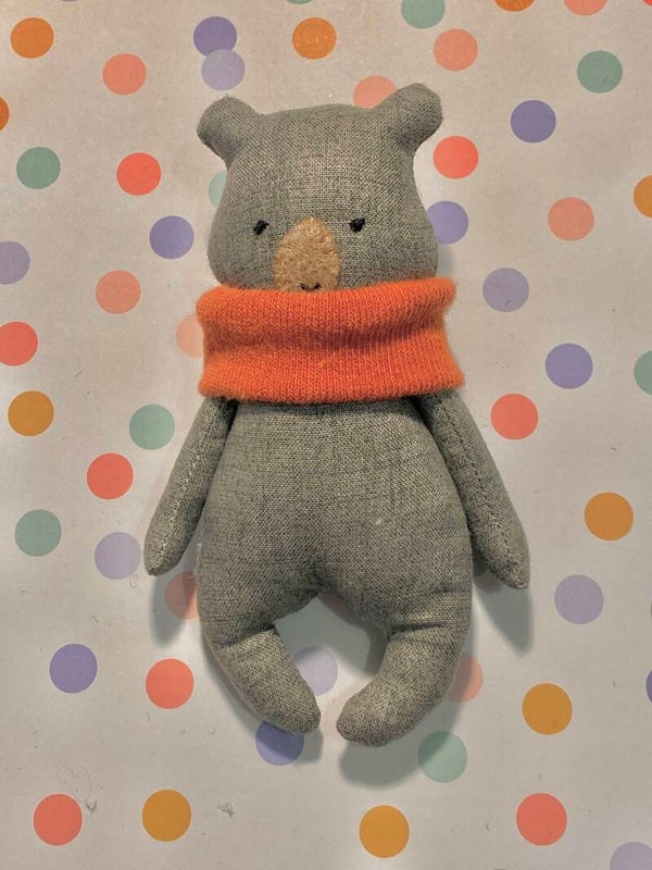 Grey Worry Bear