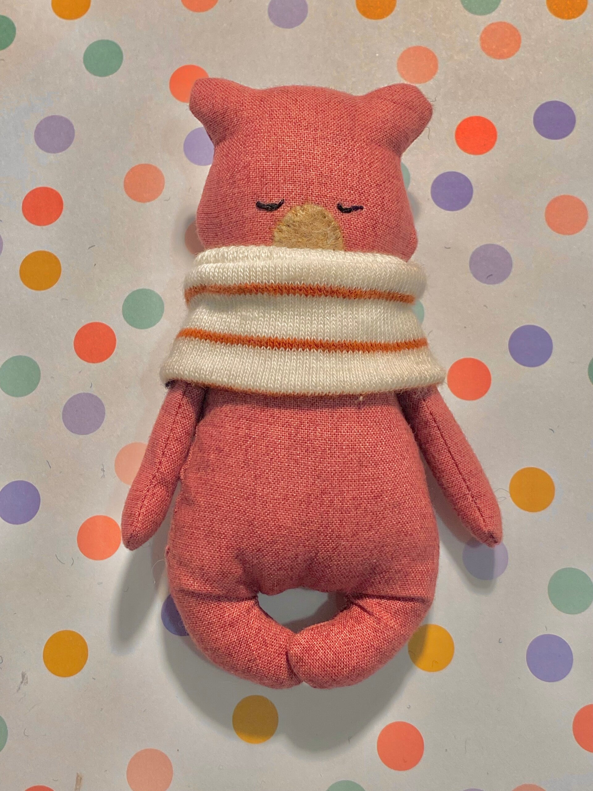 Red Worry Bear