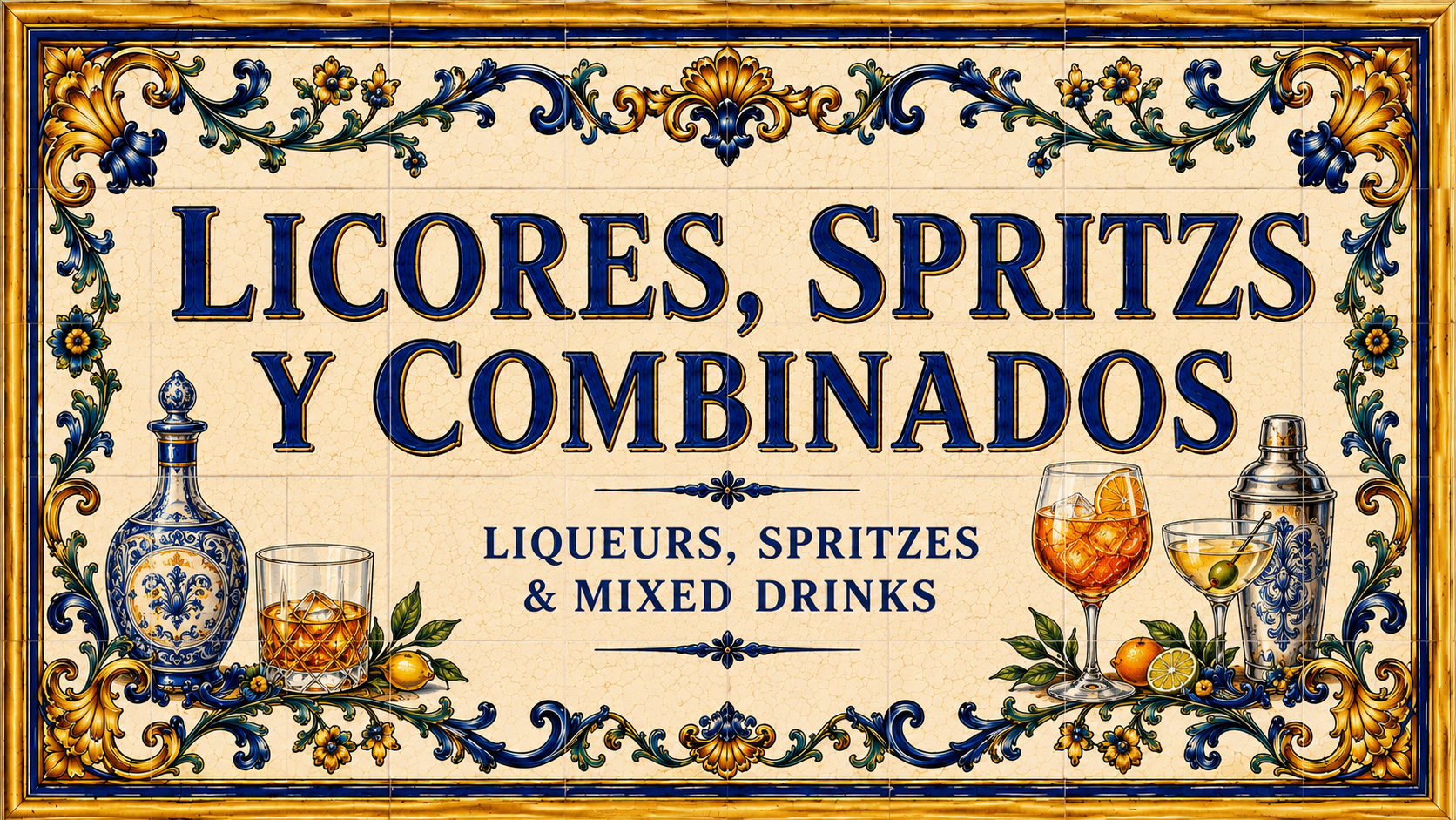 Licores , Spritz y combinados