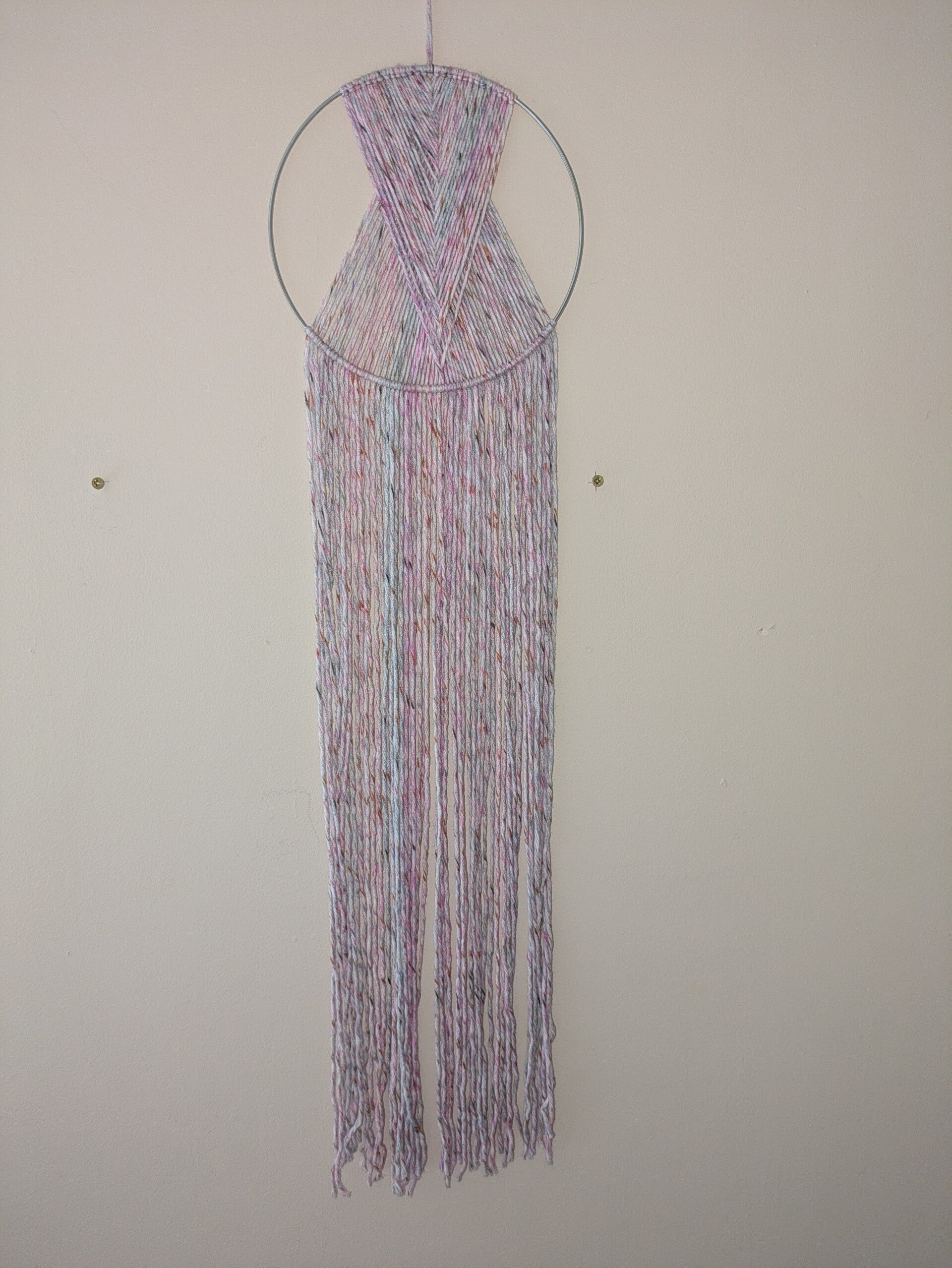 Purple blush wall hanging