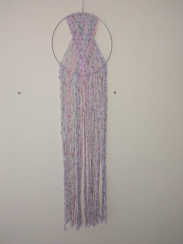 Purple blush wall hanging