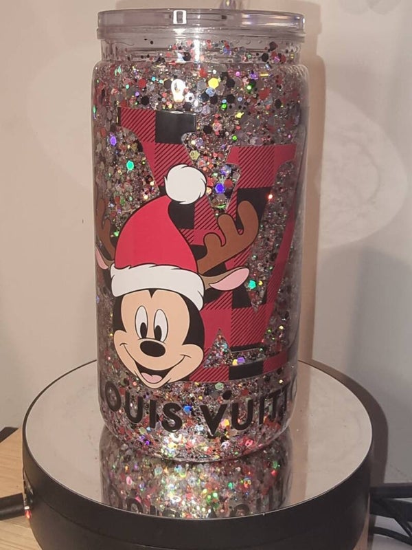 Louis Vuitton Micky Mouse 16oz Snow Tumbler