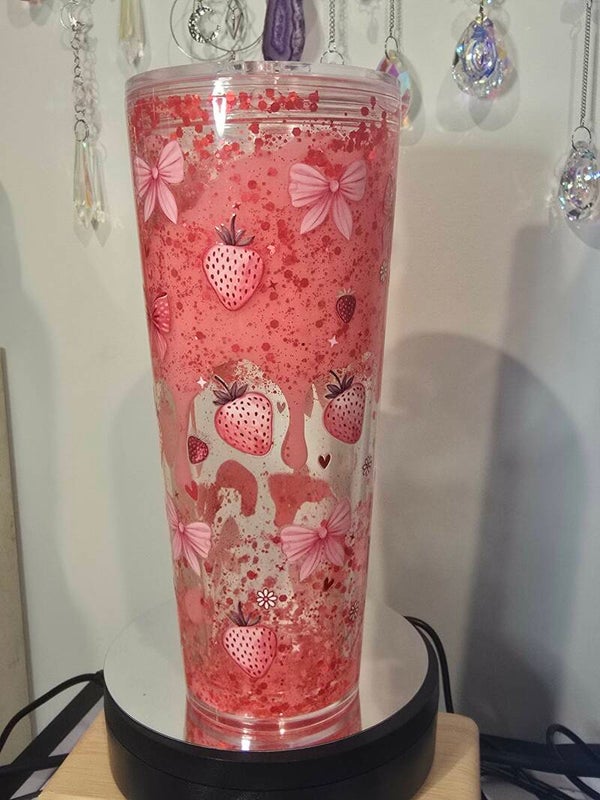 Strawberry 24oz Lava Tumbler