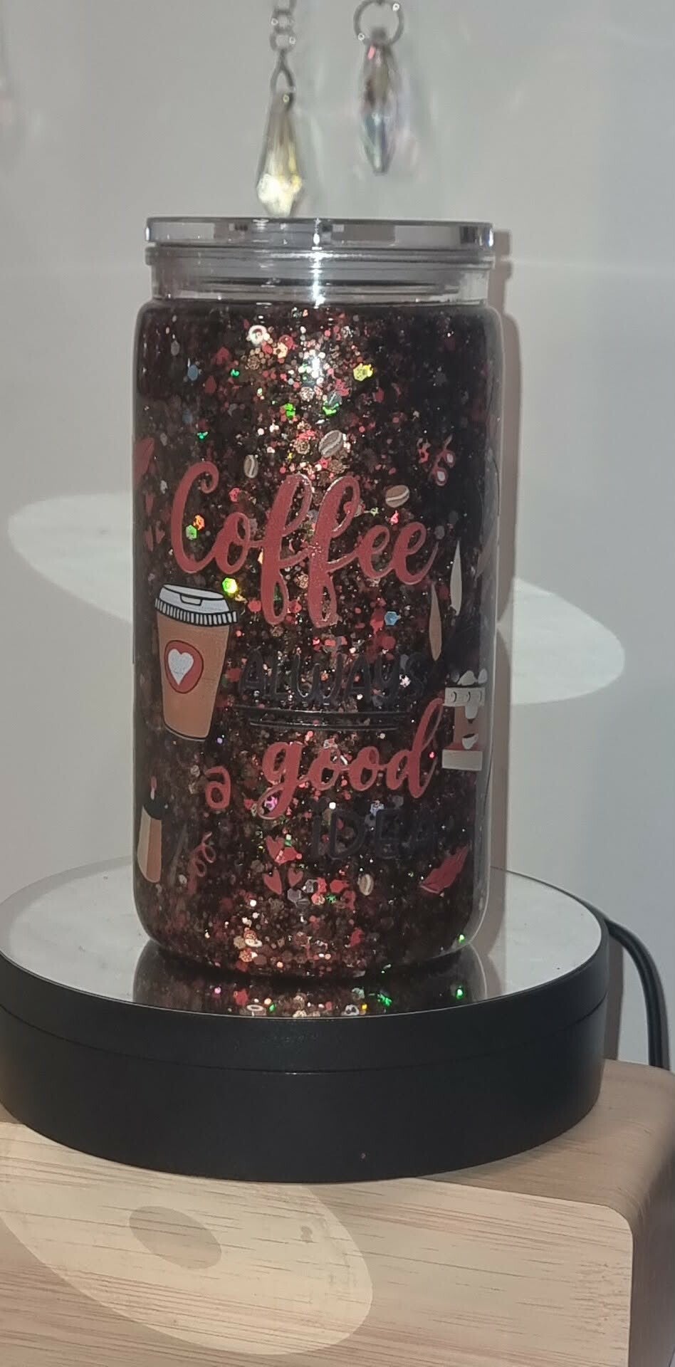 Coffee 16oz Snow Tumbler