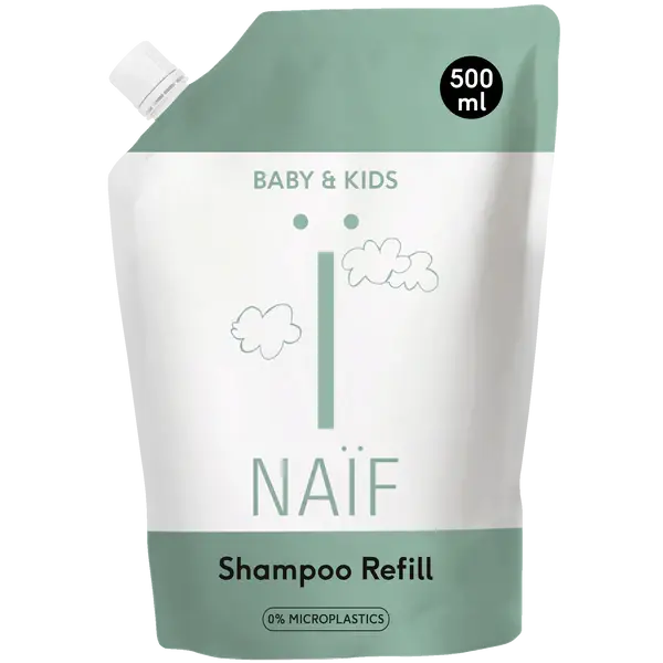 Naïf shampoo navulverpakking 500ML