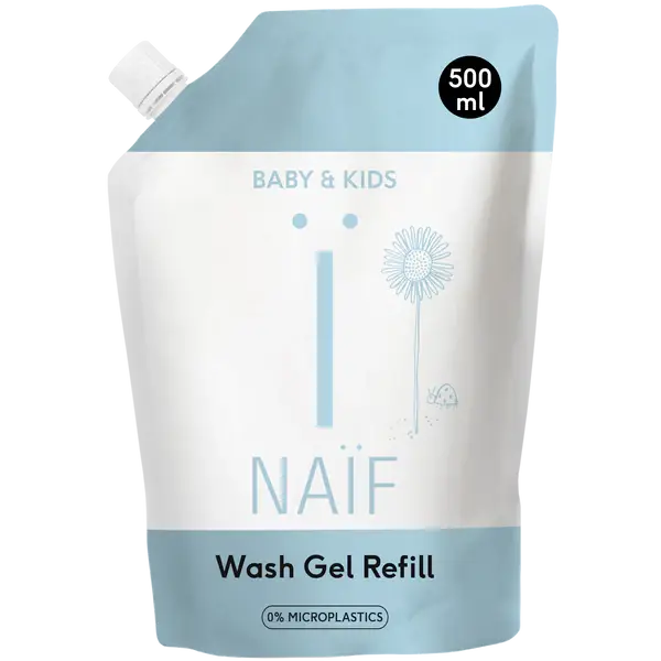 Naïf wasgel navulverpakking 500ML