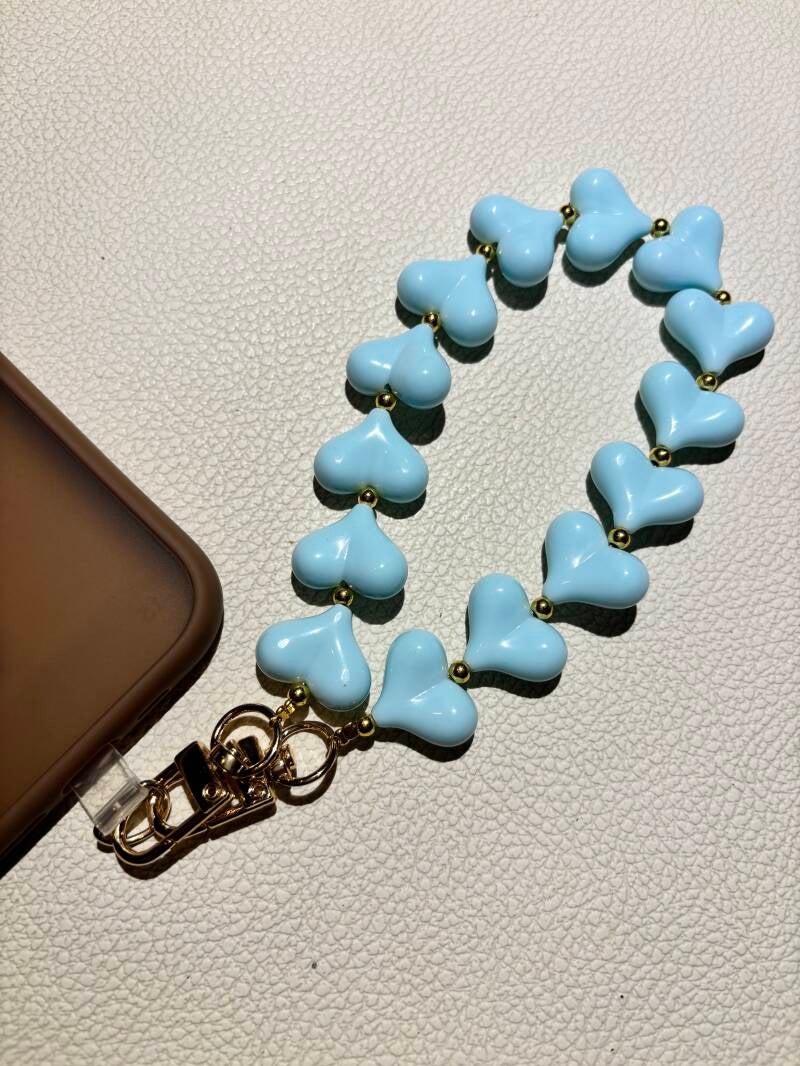 Telefoonhanger baby blauw