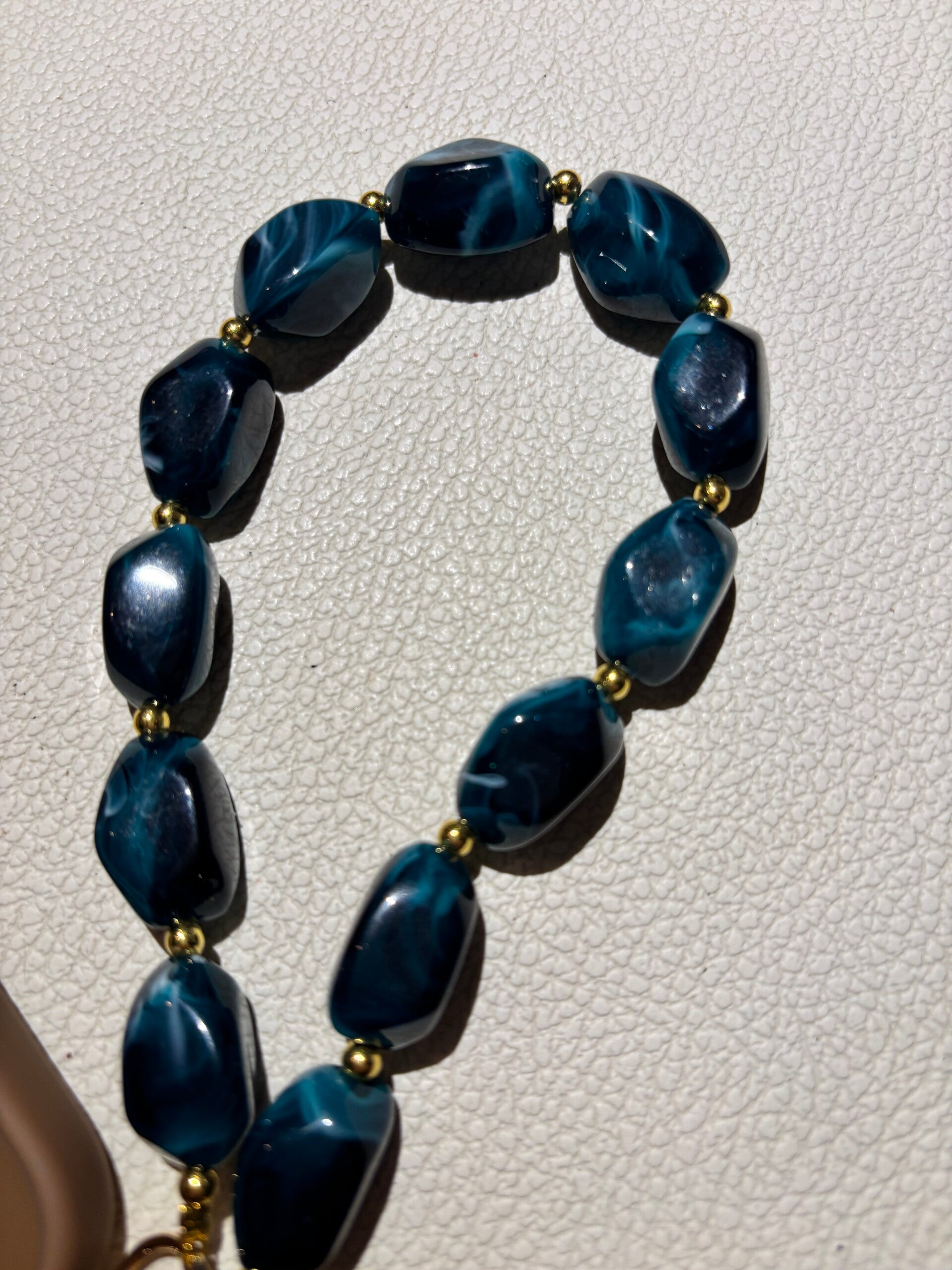 Telefoonhanger donkerblauw
