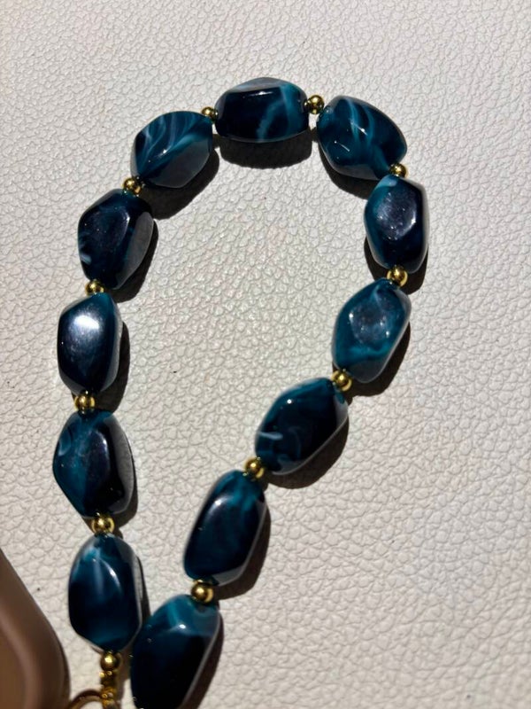 Telefoonhanger donkerblauw