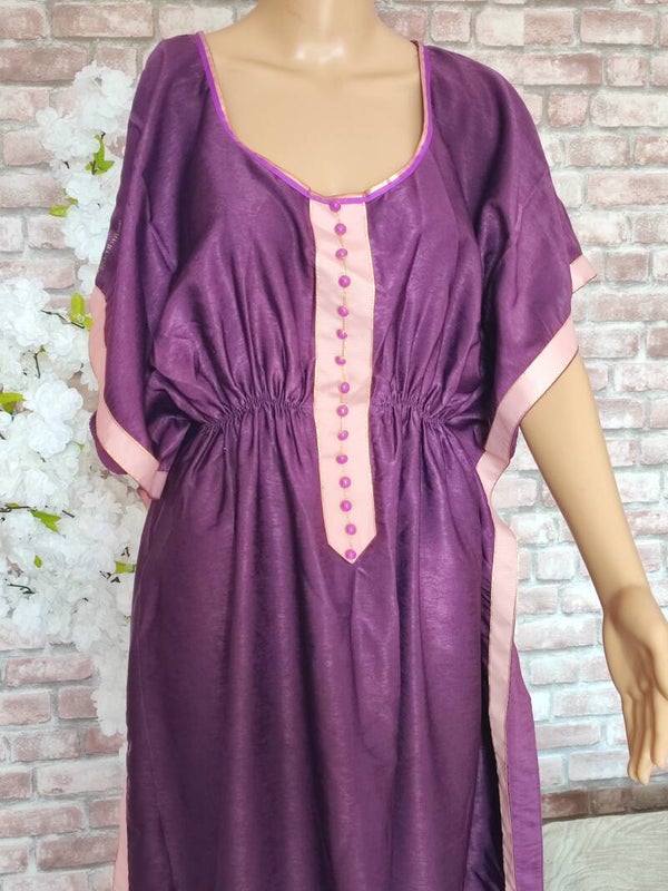 Robe velours satiné