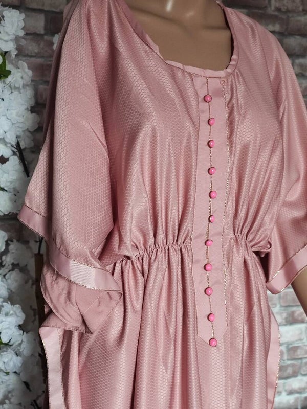 Robe longue satiné