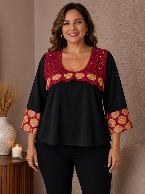 Haut en dentelle