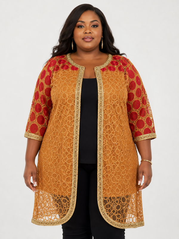 Gilet en dentelle
