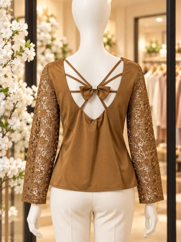 Body en satin et dentelle bleu nuit femme chic et élégante dos nu