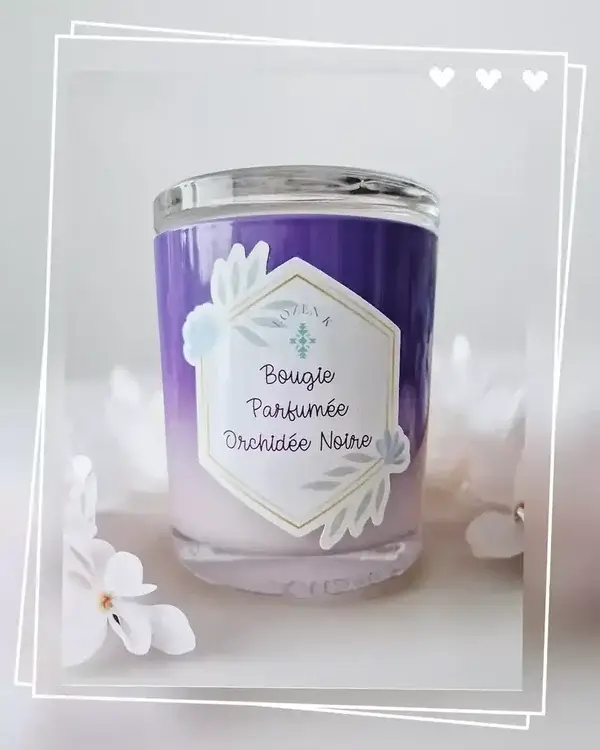 Bougie parfumée Orchidée Noire